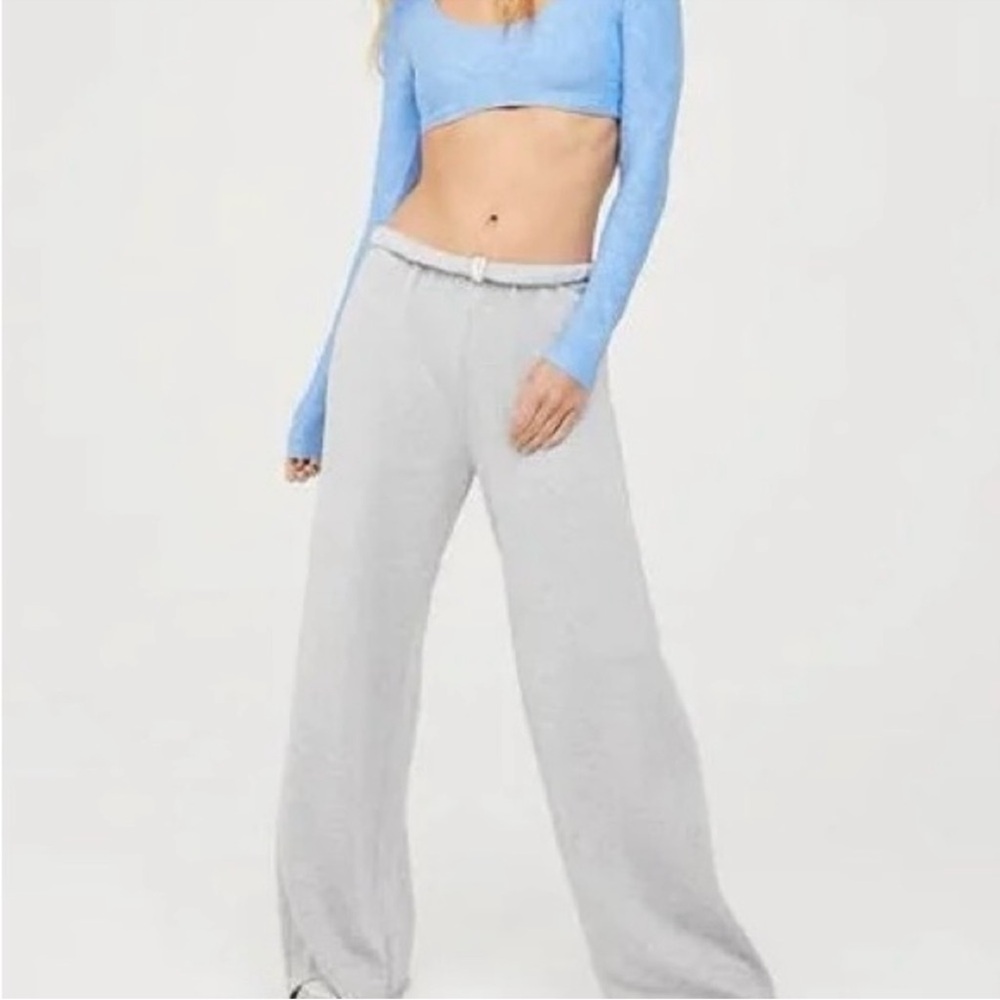 Aerie Offline Wide Leg Sweatpants